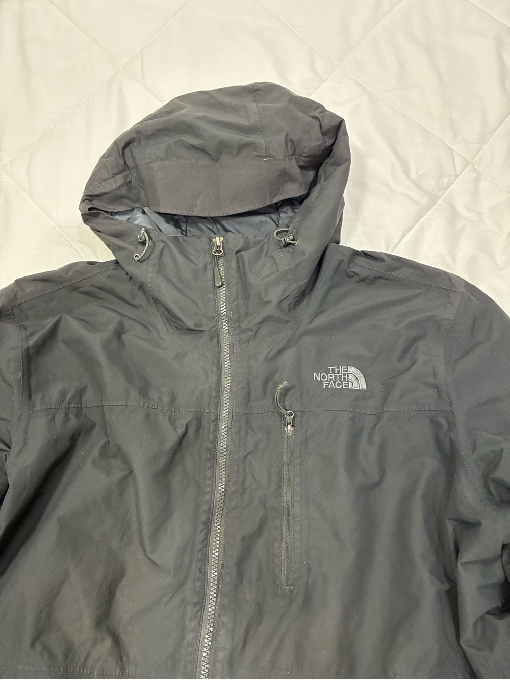 The North Face Men’s Black Waterproof Hooded Jacket - Picture 2 of 7